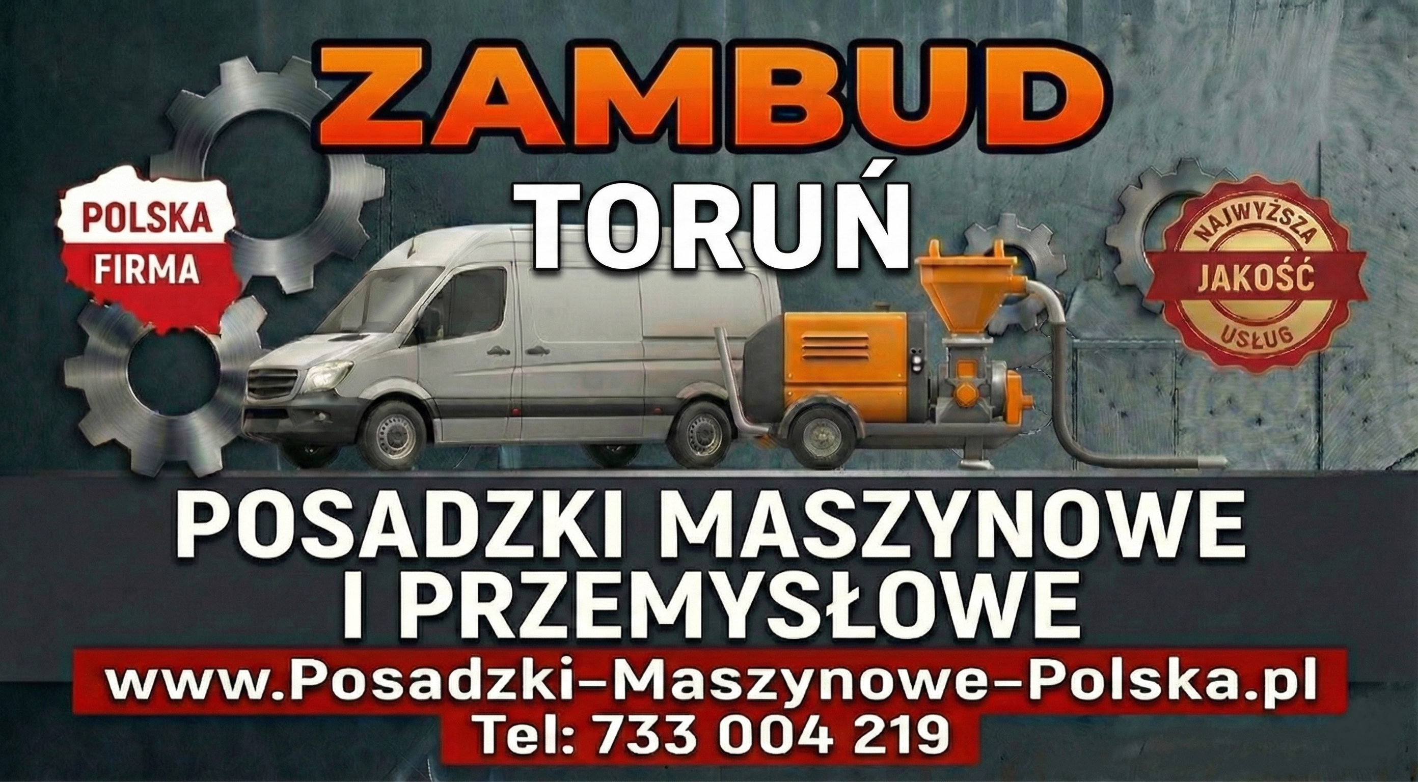 Posadzki maszynowe i wylewki miksokret Toruń - realizacja ZAMBUD